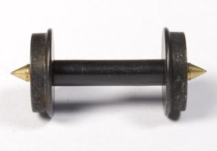 Resistor axle